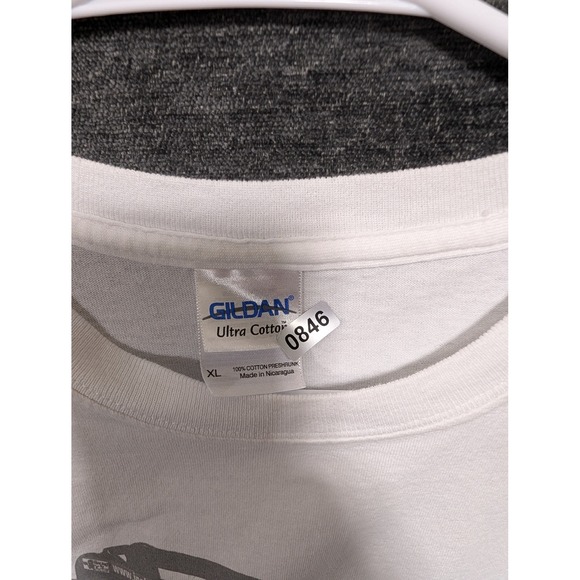 Gildan Josh Spencer Racing T-Shirt Mens XL White Sprint Car Kokomo Indiana Tee - Picture 5 of 5